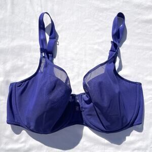Chantelle Aeria Spacer Bra 34DDD Blue Underwire Mesh C12960